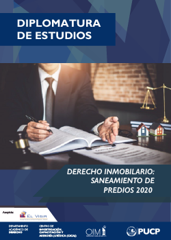Diplomatura en Derecho Inmobiliario: Saneamiento de Predios 2020