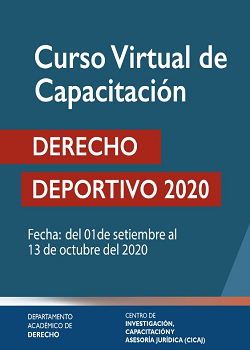 Curso de Capacitación en Derecho Deportivo