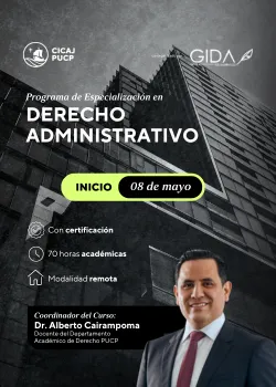 Programa de Especialización en Derecho Administrativo