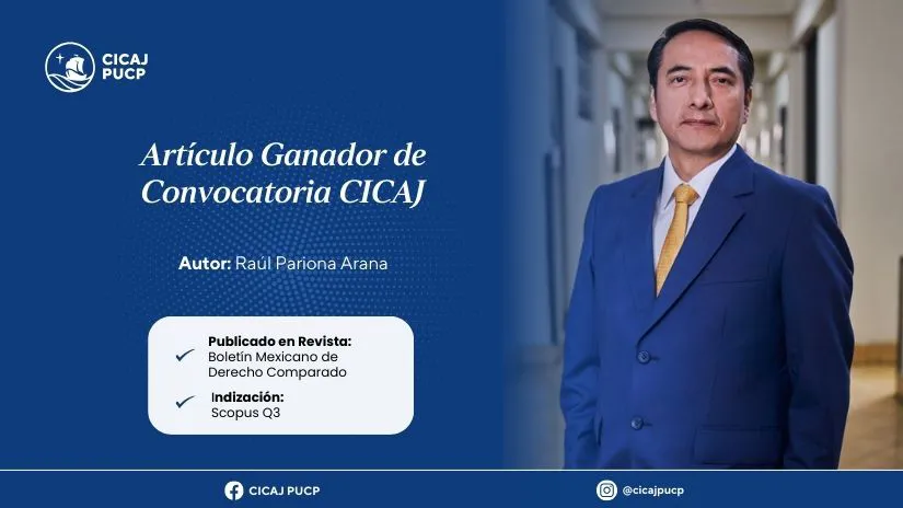 Artículo ganador: «Legitimidad de la sanción penal del financiamiento ilícito de partidos políticos»