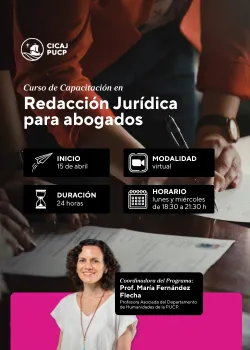 Curso de Capacitación en Redacción Jurídica para abogados
