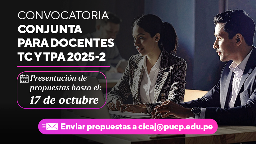 Convocatoria conjunta para docentes TC y TPA – Concurso de proyectos de artículos de investigación 2025-2
